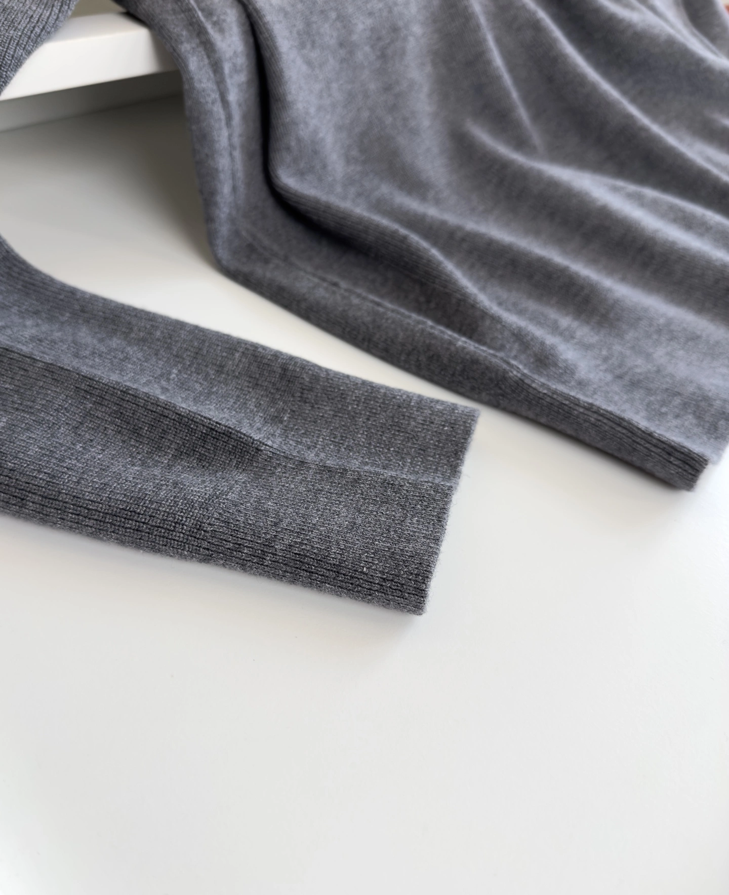 wg.luxury-- 8oro Pi191 Cotton Extrafine Merino Wool 2colour item:E-F409L1974-2H